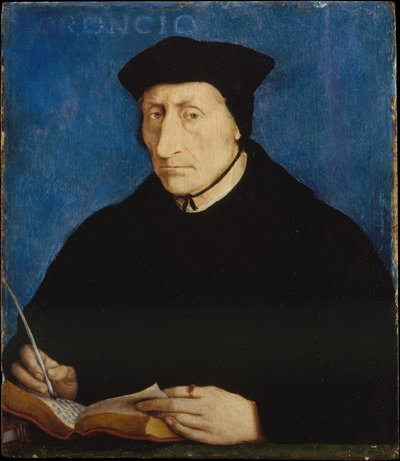 Ritratto di Guillaume Budé da Jean Clouet